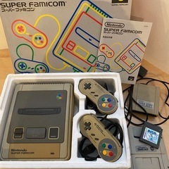 ジャンク品スーパーファミコンゲームボーイソフト付き