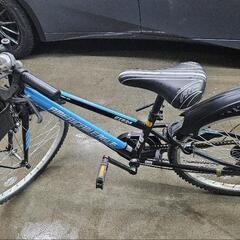 値下げしました　自転車　子供用　24インチの画像