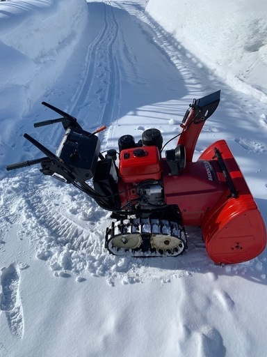 ホンダの除雪機 スノーラHS970