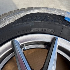 【値下げ】　新品　スタッドレス アルミホイール 4本 セット ブリヂストン 145/80R12 キャリー　エブリー の画像