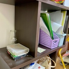 変わったデザイン　カラーボックス/ 棚の画像