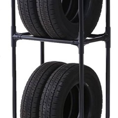 ⭐️アイリスオーヤマ タイヤラック 中古美品カバー付 普通自動車...