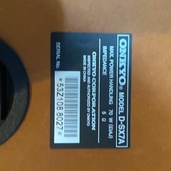 ONKYO  スピーカーの画像