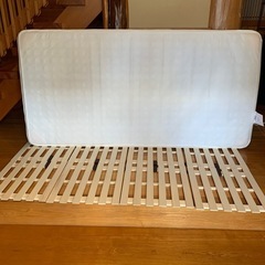 シングルベッドすのこ付きの画像