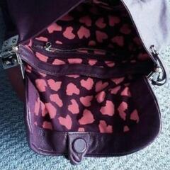 ‪💚MARC BY MARCJACOBS☆本革ショルダーバッグ☆パープルの画像