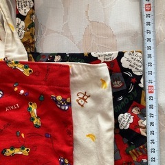 大きめ手提げ袋6枚＋おまけ　　　の画像