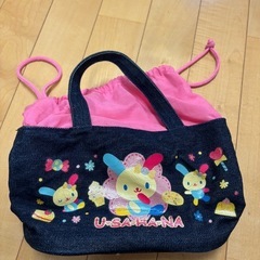 
ウサ花のバッグ（中古）（a）の画像