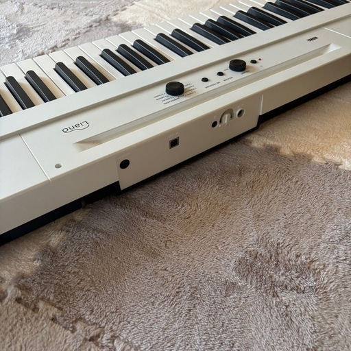 KORG Liano L1SP スタンド付き 電子ピアノ パールホワイト