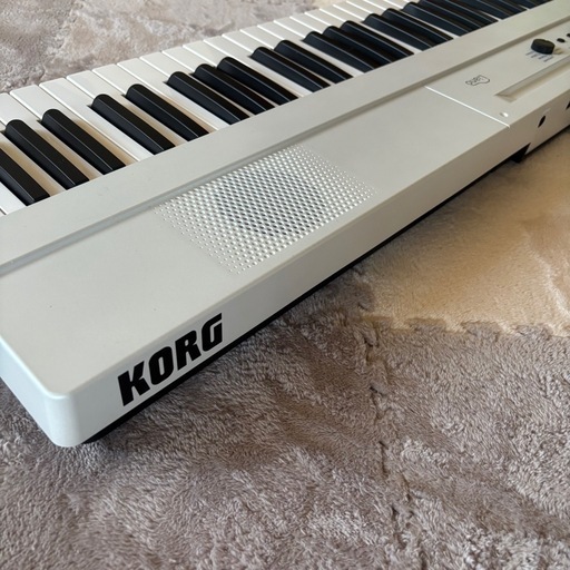 KORG Liano L1SP スタンド付き 電子ピアノ パールホワイト