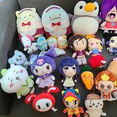 ぬいぐるみ１個100円～300円