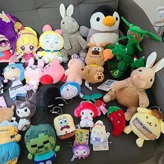 ぬいぐるみ１個100円～300円の画像