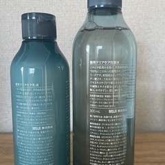 無印良品　薬用クリアケア化粧水、乳液の画像