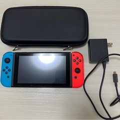 Nintendo Switch 本体 ネオンブルー・レッド★スウ...
