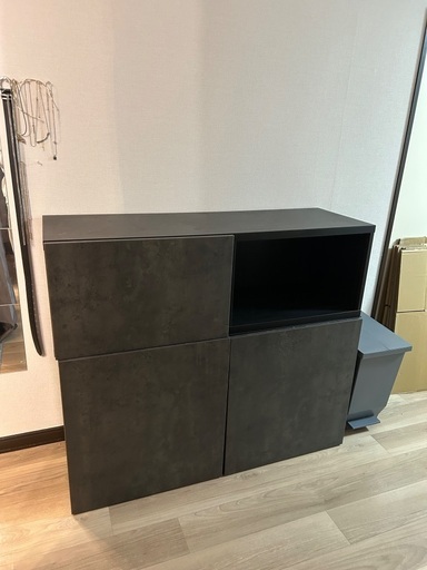 IKEA シェルフ　収納棚　キッチンカウンター 食器棚