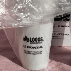 セット販売HONDAノベルティ フリースブランケット&LOGOSリユーザブルカップの画像