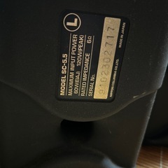 DENON SC-5.5ペア シリアル同番 2ウェイスピーカーの画像