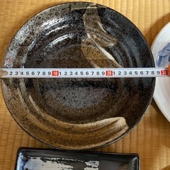 【未使用】大皿　まとめて　民芸陶器　生活雑貨　食器の画像