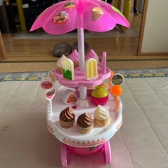 おもちゃ アイスクリームワゴン アイスクリーム屋さん 西松屋 女の子 おままごとの画像