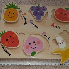 1歳児頃用　木製パズル