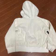 ポンポネット　フード付きジッパーパーカー120cmの画像