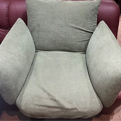 1人用ソファー グリーン リサイクルショップ札幌 買取本舗 西野店