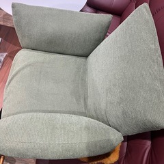 1人用ソファー グリーン リサイクルショップ札幌 買取本舗 西野店の画像