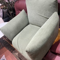 1人用ソファー グリーン リサイクルショップ札幌 買取本舗 西野店の画像
