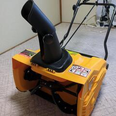 土日限定！電動式除雪機の画像