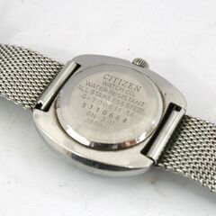 動作品 CITIZEN 自動巻き腕時計 F 4-700511 TA ホワイトダイヤル 21石 3針 デイデイト レディース 札幌市 清田区 平岡の画像