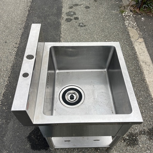 ☆中古品  マルゼン1槽シンク  600×600×800  厨房用品  ☆