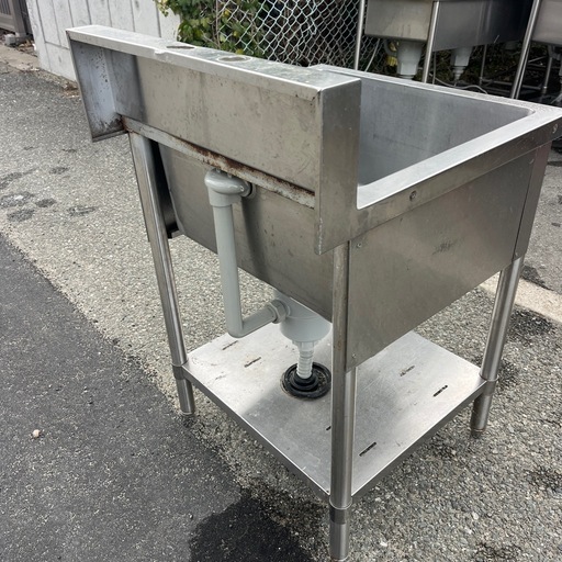 ☆中古品  マルゼン1槽シンク  600×600×800  厨房用品  ☆