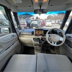 【支払総額22万円】人気車種 N-BOX車検令和9年2月 機関良好 ワンオーナー 純正ナビ 両側パワスラの画像
