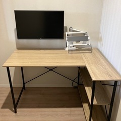 L字型デスク