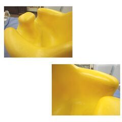 Bumbo ベビーチェア イエロー 赤ちゃん用椅子 バンボ いす イス 西岡店の画像