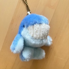手のひらサイズのぬいぐるみ くまさん＆クジラさんの画像
