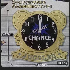 ジャグラー　ダイカットクロックの画像
