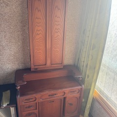 レトロ ドレッサー 三面鏡