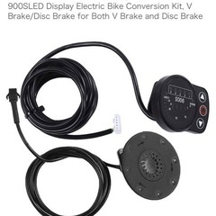 20" E-Bike Conversion Kit, 36V /48V 250W KT-900SLED Display Electric Bike Conversion Kit, V Brake/Disc Brake for Both V Brake and Disc Brakeの画像