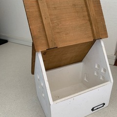 salut! サリュ おうちシリーズ お家ボックス ケーブル収納 小物入れの画像