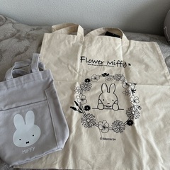 【未使用品】ミッフィー 大きめトート　シューズバッグ