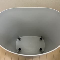 無印 スタッキングスツール・ライトグレー   の画像