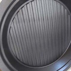 アイリスオーヤマ 2023年製 グリル鍋 3枚 IGU-B3-B (溝付き/深鍋/たこ焼き) ※蒸板欠品 説明書付き 札幌市 白石区 東札幌の画像