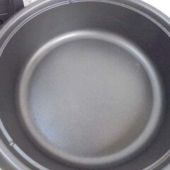 アイリスオーヤマ 2023年製 グリル鍋 3枚 IGU-B3-B (溝付き/深鍋/たこ焼き) ※蒸板欠品 説明書付き 札幌市 白石区 東札幌の画像