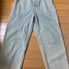 デニム ワイドパンツ
