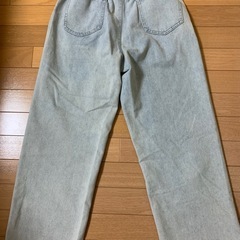 デニム ワイドパンツの画像