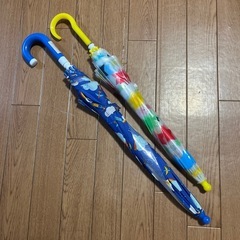 子供用　傘　記名無し 45cm 40cm 2本セットで　入園準備
