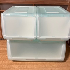 ニトリ　収納ケース　大✖️1・小✖️2