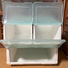 ニトリ　収納ケース　大✖️1・小✖️2の画像