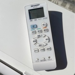 A299【大阪】シャープ SHARP エアコン おもに6畳用 2.2kW 100V