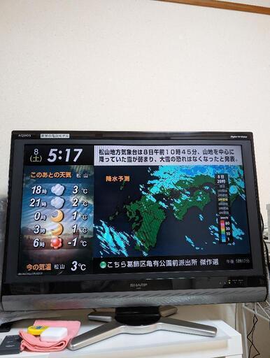 【決定】シャープ32型液晶テレビアクオス　LC-32DE5 2010年製